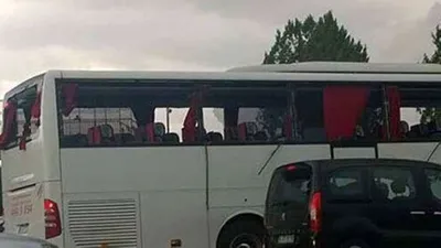 Diyarbakır’da takım otobüsüne saldırı !