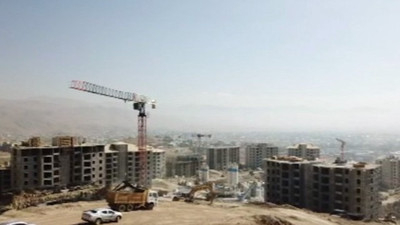PKK'nın yıktığı ilçe baştan inşa ediliyor ! Havadan görüntülendi
