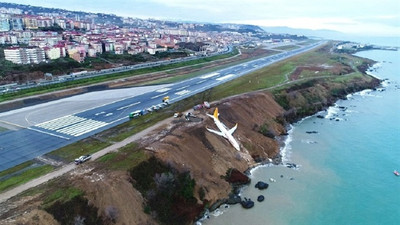 Trabzon Havalimanı’nda onarım başlatıldı