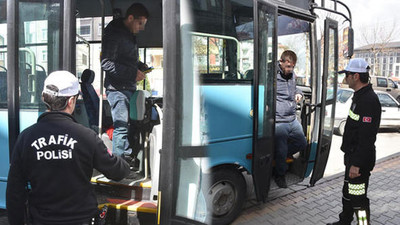 Halk otobüsü şoförü alkollü çıktı