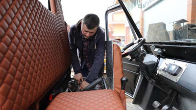 Kendi imkanlarıyla 20 bin liraya yaptı !