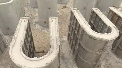 Afrin'den yeni görüntüler ! Beton fabrikası bulundu