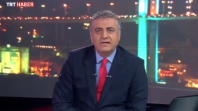TRT spikerinden Hakan Peker göndermesi