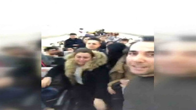 Yolcular uçakta sinir krizi geçirdi