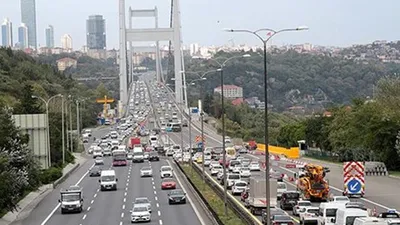 Köprüden 117 kez kaç geçen sürücüye büyük şok