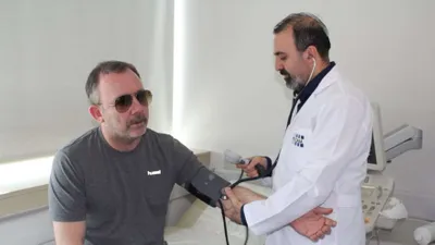 Sergen Yalçın sağlık kontrolünden böyle geçti !