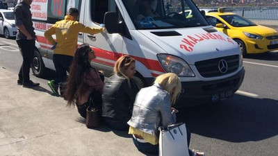 Turistler hastanelik oldu