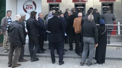 Bakan müjdeyi dün vermişti, bugün ATM'lere koştular