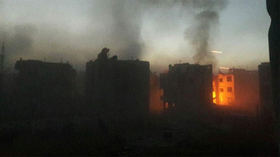 Savaş uçakları bomba yağdırdı !