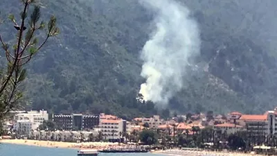 Marmaris’te 3 yerde aynı anda orman yangını !