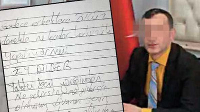 Okul müdüründen şiirli taciz
