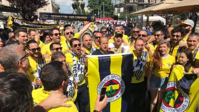 Belgrad'da Fenerbahçe coşkusu !