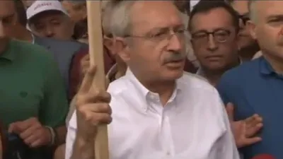 CHP'nin Adalet Yürüyüşü'nün marşı çıktı