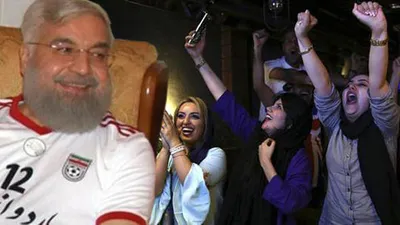 Ruhani milli maçı böyle izledi