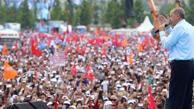 Erdoğan Yenikapı mitinginde konuştu: Yatırımlara kör müsün ?