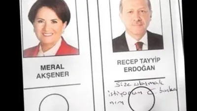 Seçim pusulasında Erdoğan'a ilginç not
