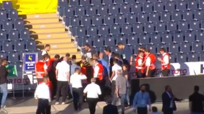 Fenerbahçe kongresinde talihsiz kaza !