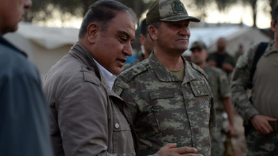 Korgeneral İsmail Metin Temel Afrin'de