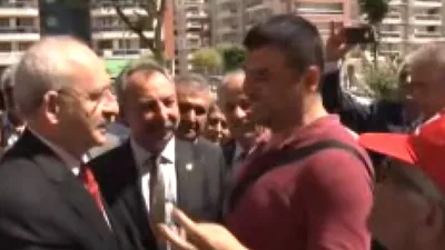 Kılıçdaroğlu ile vatandaşla ilginç diyaloğu: Namus sözü verdi