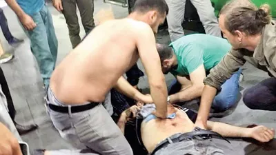 Şoke eden görüntüye kimse inanamadı !