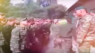 Yunan askerlerinin skandal görüntüleri
