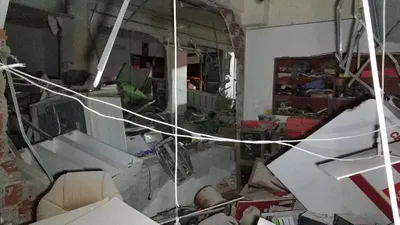 Samsun'da doğalgaz patlaması 