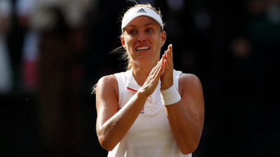 Kerber, Serena Williams'ı gözyaşlaryla devirdi !