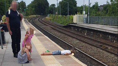 Tren istasyonunda ölüme davetiye