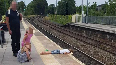 Tren istasyonunda ölüme davetiye