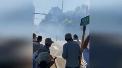 ABD büyükelçiliği önünde patlama