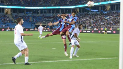 Trabzonspor'da yeni yıldız siftah yaptı !