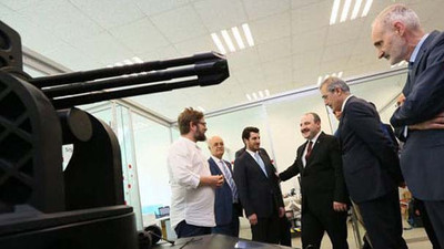 Son halini Bakan gördü: Dakikada 4 bin mermi atıyor