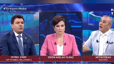 Canlı yayında kavga ! Mikrofonu kapattı ve...