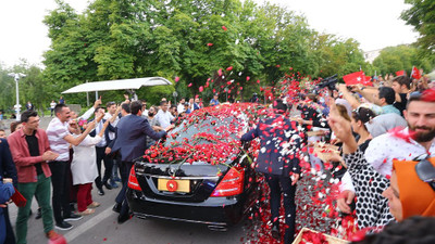 Erdoğan'ın Meclis'e gelişinde dikkat çeken ayrıntı