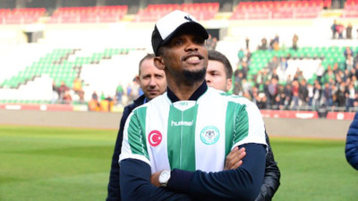 Konyaspor’da Samuel Eto’o krizi