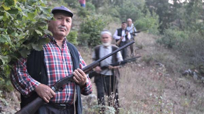Köylüler silahlandı, 7/24 nöbetteler