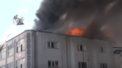 İstanbul'da korkutan yangın 