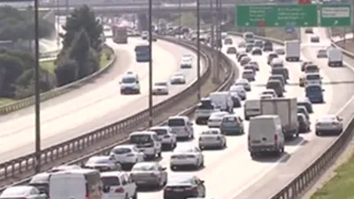 İstanbul çıkışında bayram trafiği