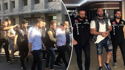 Interpol arıyordu, 7 adamıyla İstanbul'da yakalandı