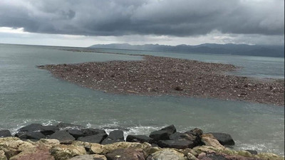 Ordu’da sel felaketinde tonlarca fındık denize aktı