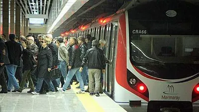 Marmaray'da sefer sayısı arttı