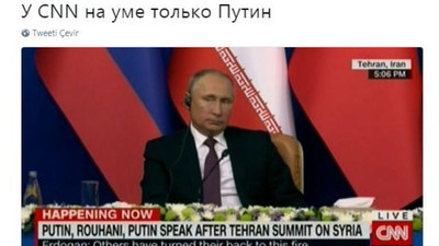 Ruslar CNN'in Erdoğan hatasıyla dalga geçti