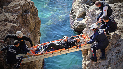 Balık tutmak isterken canından oluyordu