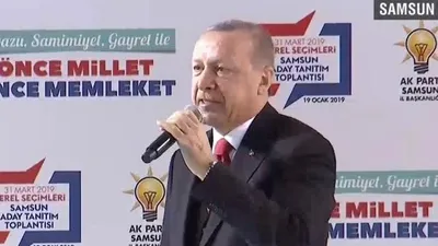 Erdoğan AK Parti'nin Samsun adaylarını açıkladı