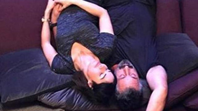 Cem Yılmaz ve Defne Samyeli'nden sarmaş dolaş aşk pozu