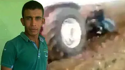 Traktörle eğlence feci bitti