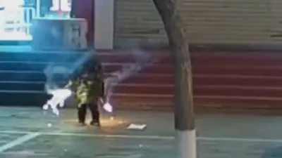 Rögara havai fişek attı !