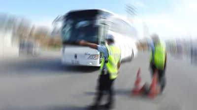 Yolcu otobüsünde korku dolu dakikalar
