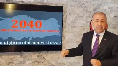 İçişleri’nden İYİ Partili Ümit Özdağ hakkında suç duyurusu