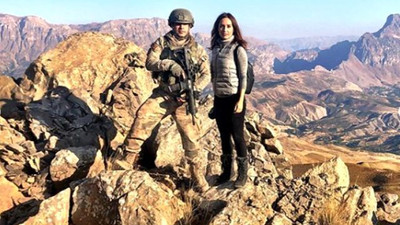 Nazlı Çelik Mehmetçik'le operasyona katıldı !